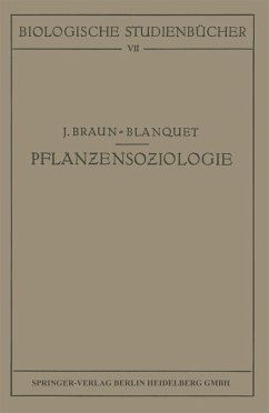 Cover Pflanzensoziologie (eBook, PDF)