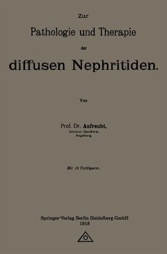 Zur Pathologie und Therapie der diffusen Nephritiden (eBook, PDF) - Aufrecht, Emanuel