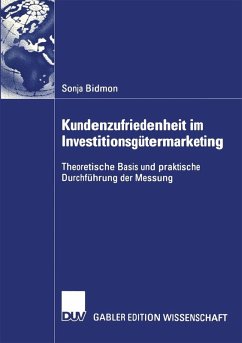 Kundenzufriedenheit im Investitionsgütermarketing (eBook, PDF) - Bidmon, Sonja