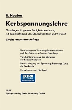 Kerbspannungslehre (eBook, PDF) - Neuber, Heinz