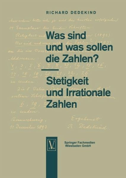 Was sind und was sollen die Zahlen?. Stetigkeit und Irrationale Zahlen (eBook, PDF)