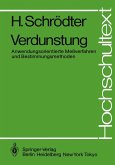Verdunstung (eBook, PDF)