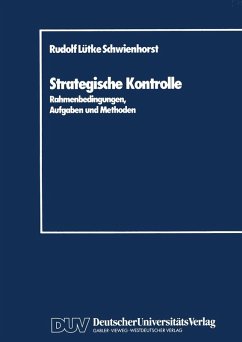 Strategische Kontrolle (eBook, PDF) - Lütke Schwienhorst, Rudolf
