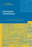 Soziologischer Funktionalismus (eBook, PDF)
