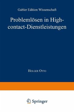 Problemlösen in High-contact-Dienstleistungen (eBook, PDF)