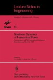 Nonlinear Dynamics of Transcritical Flows (eBook, PDF)
