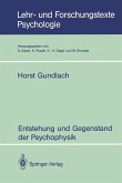 Entstehung und Gegenstand der Psychophysik (eBook, PDF)