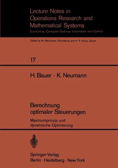 Cover Berechnung optimaler Steuerungen (eBook, PDF)