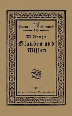 Cover Glauben und Wissen (eBook, PDF)