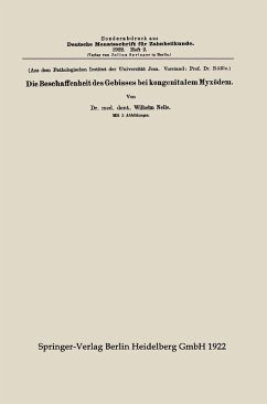 Cover Die Beschaffenheit des Gebisses bei kongenitalem Myxödem (eBook, PDF)