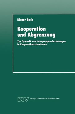 Kooperation und Abgrenzung (eBook, PDF) - Beck, Dieter