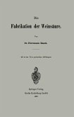 Die Fabrikation der Weinsäure (eBook, PDF)