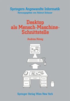 Cover Desktop als Mensch-Maschine-Schnittstelle (eBook, PDF)