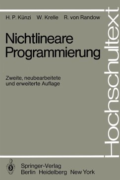 Cover Nichtlineare Programmierung (eBook, PDF)