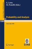 Probability and Analysis (eBook, PDF) Probability and Analysis (eBook, PDF)