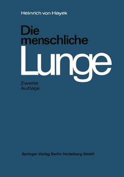 Die menschliche Lunge (eBook, PDF) - Hayek, H. Von