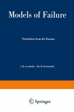 Models of Failure (eBook, PDF) - Gertsbakh, Ilya; Kordonskiy, Kh. B.