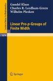 Linear Pro-p-Groups of Finite Width (eBook, PDF)