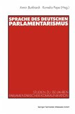 Sprache des deutschen Parlamentarismus (eBook, PDF)