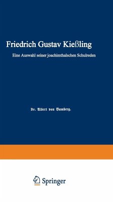 Friedrich Gustav Kießling (eBook, PDF) - Bamberg, Albert Von