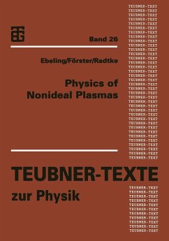 Physics of Nonideal Plasmas (eBook, PDF)