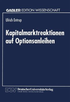 Kapitalmarktreaktionen auf Optionsanleihen (eBook, PDF)