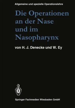 Cover Die Operationen an der Nase und im Nasopharynx (eBook, PDF)