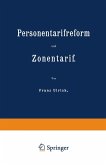 Personentarifreform und Zonentarif (eBook, PDF)