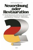 Neuordnung oder Restauration? (eBook, PDF)