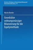 Grundsätze ordnungsmäßiger Bilanzierung für die Equitymethode (eBook, PDF)