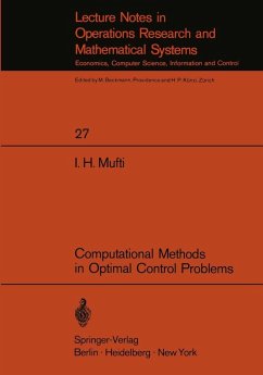 Computational Methods in Optimal Control Problems (eBook, PDF) - Mufti, I. H.
