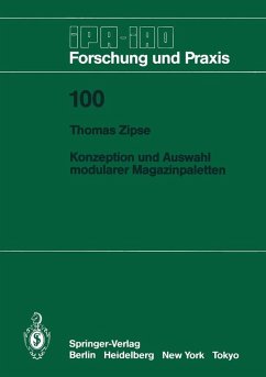 Cover Konzeption und Auswahl modularer Magazinpaletten (eBook, PDF)