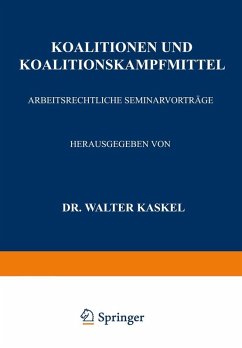 Cover Koalitionen und Koalitionskampfmittel (eBook, PDF)