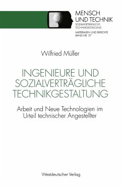 Cover Ingenieure und sozialverträgliche Technikgestaltung (eBook, PDF)