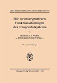 Die neurovegetativen Funktionsstörungen des Urogenitalsystems (eBook, PDF)