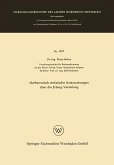 Mathematisch-statistische Untersuchungen über die Erlang-Verteilung (eBook, PDF)
