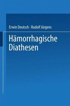 Cover Hämorrhagische Diathesen (eBook, PDF)