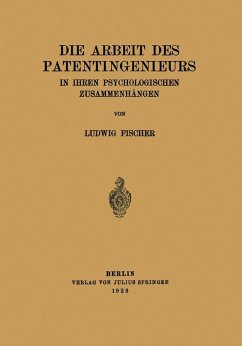 Die Arbeit des Patentingenieurs (eBook, PDF) Cover Die Arbeit des Patentingenieurs (eBook, PDF)