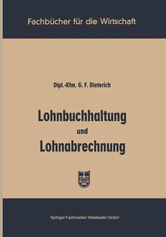Lohnbuchhaltung und Lohnabrechnung (eBook, PDF) - Dieterich, Georg Friedrich