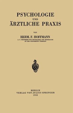 Cover Psychologie und Ärztliche Praxis (eBook, PDF)