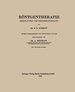 Röntgentherapie (eBook, PDF) - Schmidt, H. E.; Hessmann, Arthur