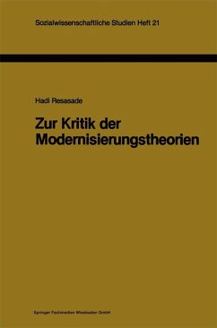 Cover Zur Kritik der Modernisierungstheorien (eBook, PDF)