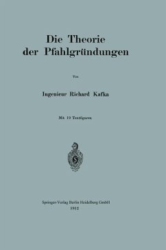 Cover Die Theorie der Pfahlgründungen (eBook, PDF)