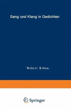 Cover Sang und Klang in Gedichten (eBook, PDF)