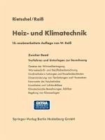 Cover Heiz- und Klimatechnik (eBook, PDF)