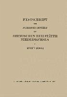 Festschrift zum 10 Jährigen Bestehen der Bremischen Heilstätte Niedersachsen in Mölln (Lbg.) (eBook, PDF) - Sachs, Walter