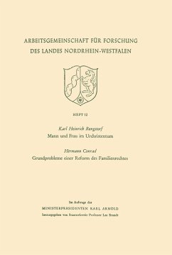 Cover Mann und Frau im Urchristentum. Gundprobleme einer Reform des Familienrechtes (eBook, PDF)