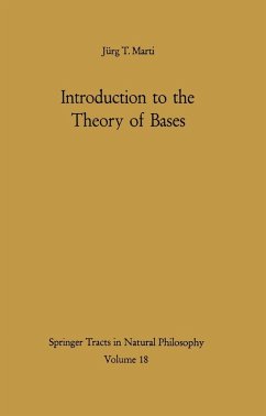 Introduction to the Theory of Bases (eBook, PDF) - Marti, Jürg T.