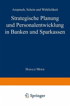 Strategische Planung und Personalentwicklung in Banken und Sparkassen (eBook, PDF)