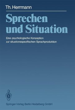 Sprechen und Situation (eBook, PDF) - Herrmann, T.